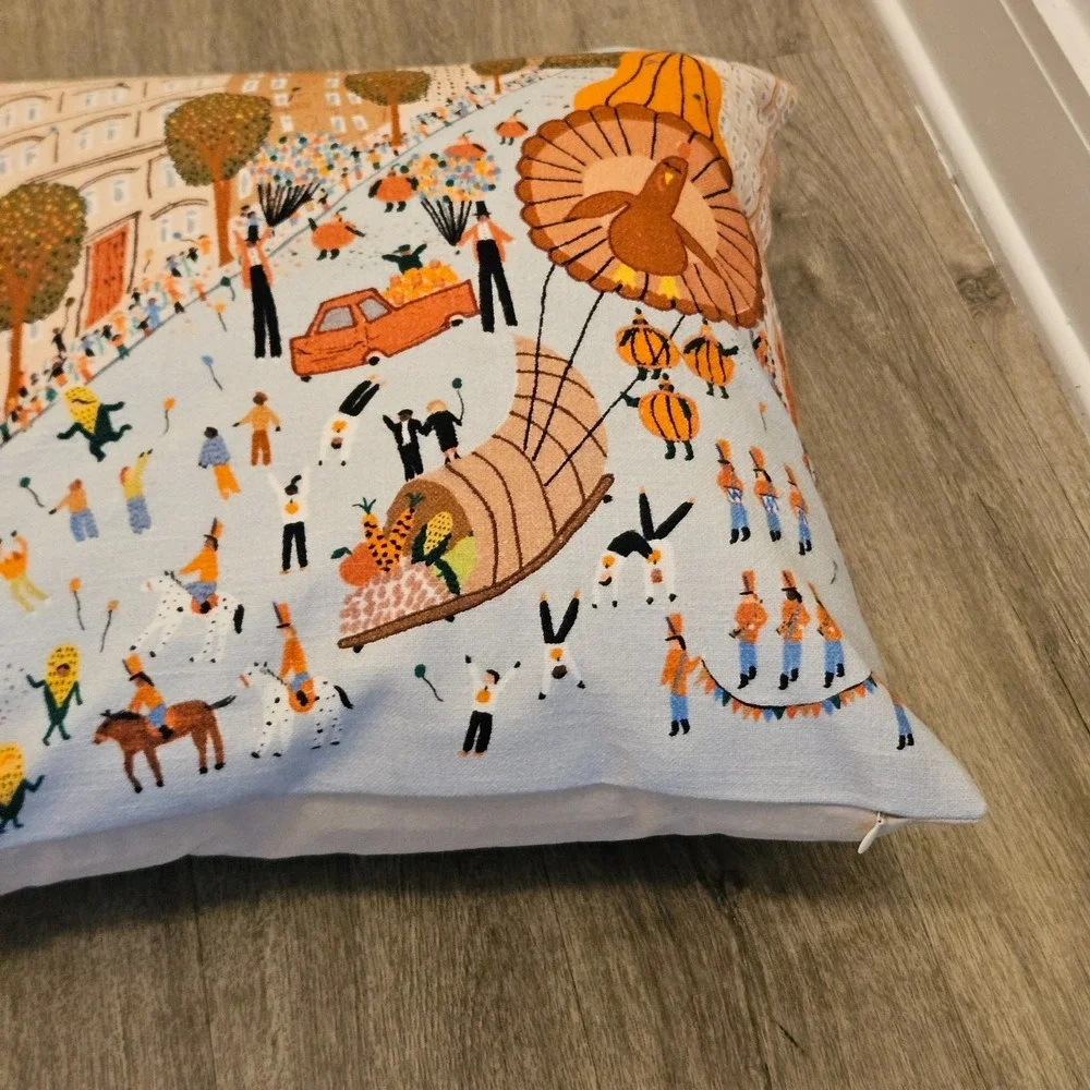 West Elm Pottery Barn Thanksgiving Parade Pillow & Cover 20